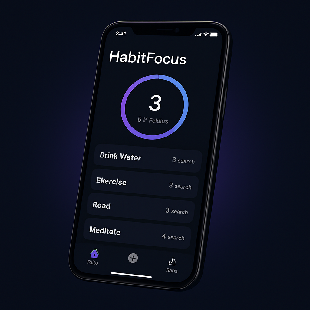 HabitFocus app screenshot